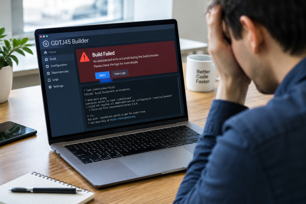 software gdtj45 builder problems
