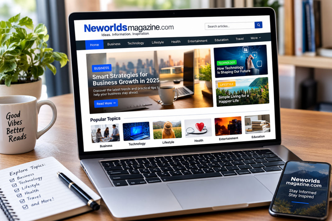 Neworldsmagazine.com: Exploring Its Content, Features, and Online Presence