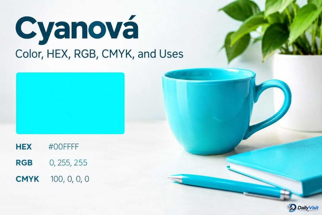Cyanová